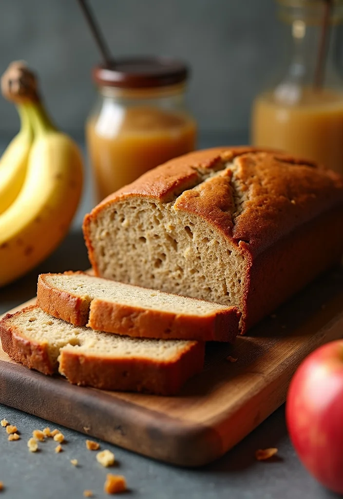 10 Applesauce Dessert Recipes for Light Sweet Treats 1 10 Applesauce Dessert Recipes for Light Sweet Treats - 1. Applesauce Banana Bread