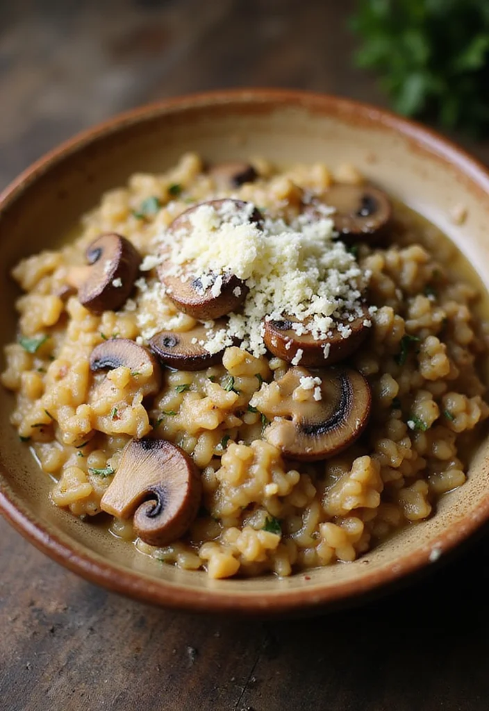10 Beginner Dinner Recipes Anyone Can Make 23 10 Beginner Dinner Recipes Anyone Can Make - 3. One-Pan Cheesy Mushroom Risotto