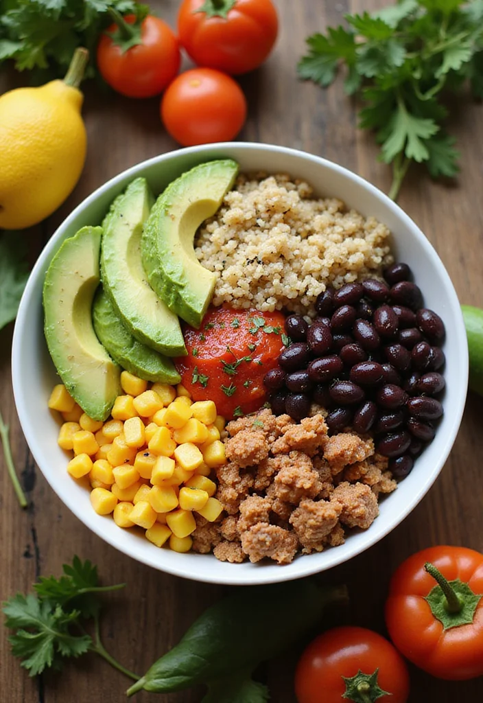10 Dash Diet Dinner Recipes for Heart Healthy Eating 1 10 Dash Diet Dinner Recipes for Heart Healthy Eating - 1. Quinoa Black Bean Bowl