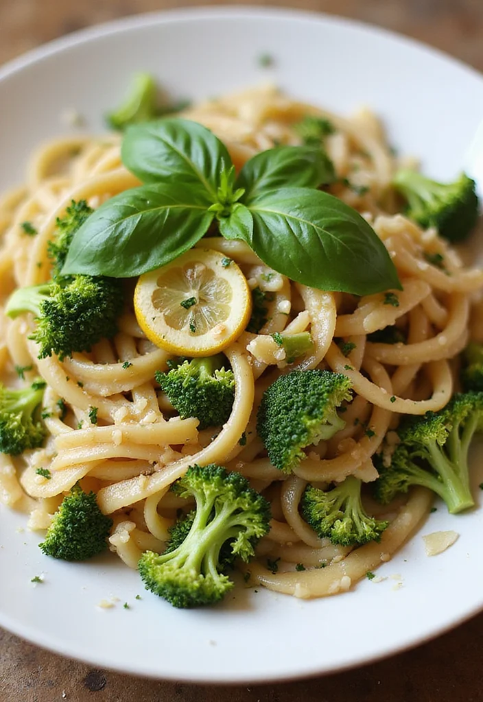10 Dash Diet Dinner Recipes for Heart Healthy Eating 34 10 Dash Diet Dinner Recipes for Heart Healthy Eating - 4. Lemon Garlic Pasta with Broccoli