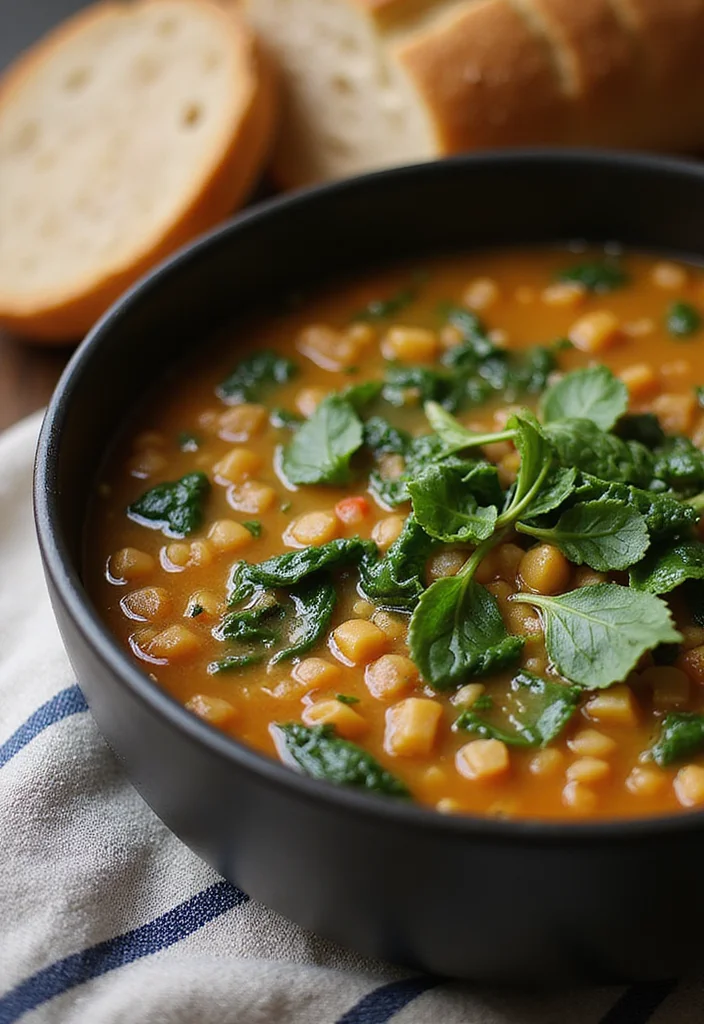 10 Dash Diet Dinner Recipes for Heart Healthy Eating 78 10 Dash Diet Dinner Recipes for Heart Healthy Eating - 8. Lentil Soup with Spinach