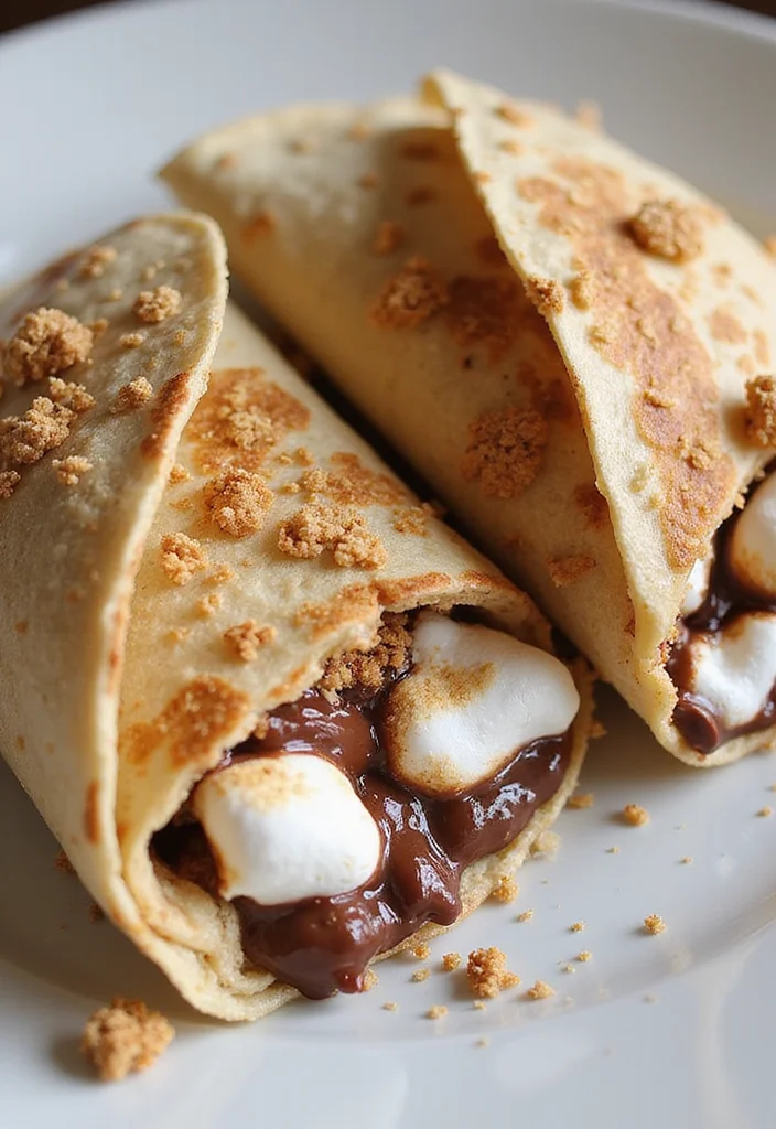 10 Dessert Tortilla Recipes Fun and Easy 78 10 Dessert Tortilla Recipes Fun and Easy - 8. S'mores Tortilla Wraps
