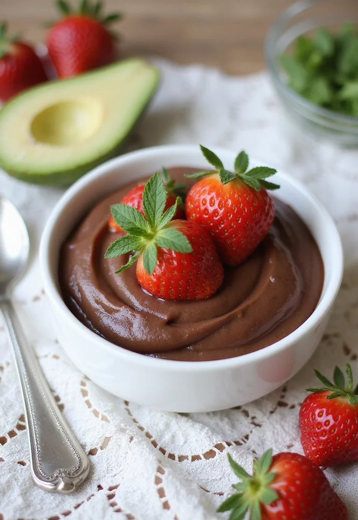 10 Fancy Vegan Recipes for Special Occasions 34 10 Fancy Vegan Recipes for Special Occasions - 4. Chocolate Avocado Mousse