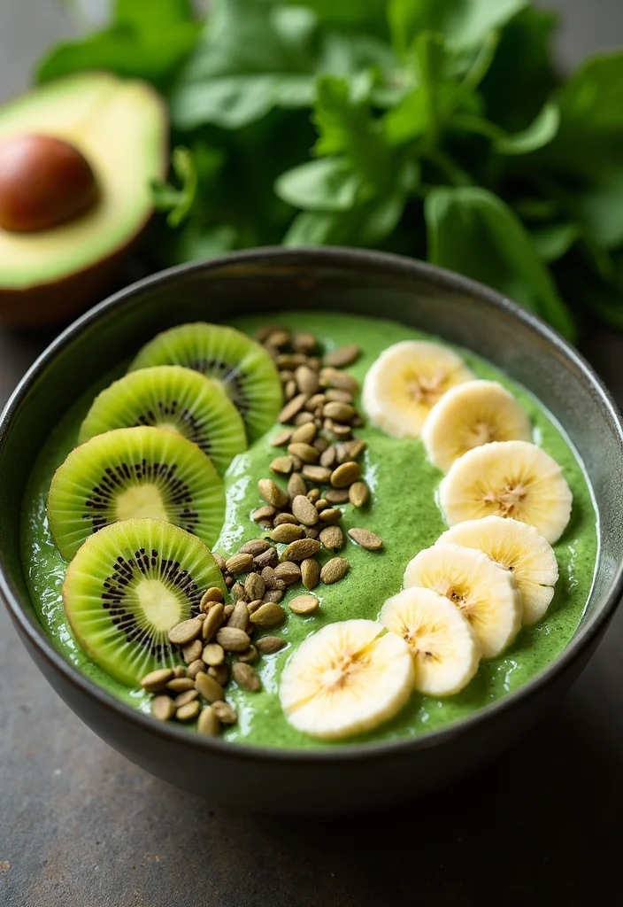 10 Healthy Aesthetic Recipes Fresh and Balanced 23 10 Healthy Aesthetic Recipes Fresh and Balanced - 3. Green Goddess Smoothie Bowl