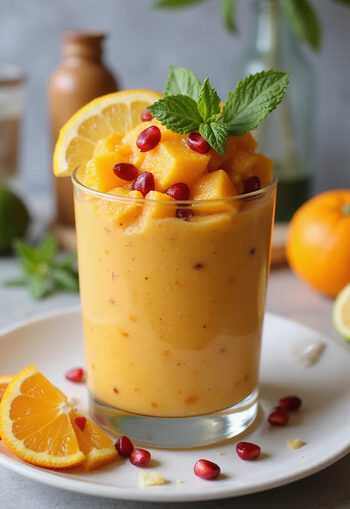 10 Healthy Aesthetic Recipes Fresh and Balanced 45 10 Healthy Aesthetic Recipes Fresh and Balanced - 5. Citrus Burst Smoothie Bowl