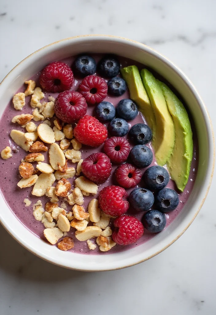 10 Healthy Aesthetic Recipes Fresh and Balanced 89 10 Healthy Aesthetic Recipes Fresh and Balanced - 9. Avocado Berry Smoothie Bowl