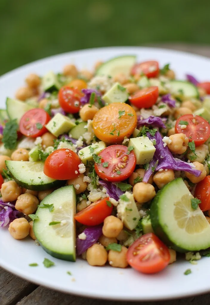 10 Healthy Coleslaw Recipes with Fresh Crunch 34 10 Healthy Coleslaw Recipes with Fresh Crunch - 4. Mediterranean Chickpea Slaw