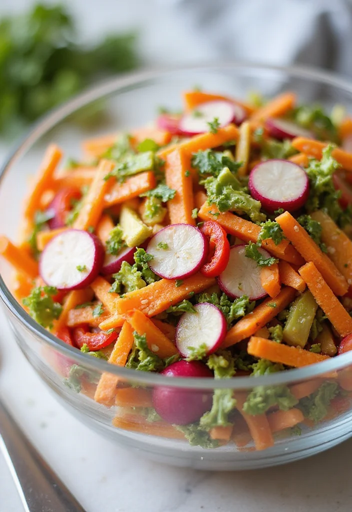 10 Healthy Coleslaw Recipes with Fresh Crunch 45 10 Healthy Coleslaw Recipes with Fresh Crunch - 5. Rainbow Veggie Slaw