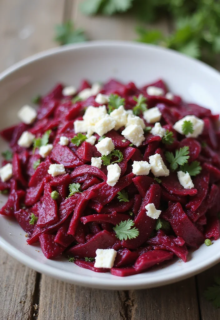 10 Healthy Coleslaw Recipes with Fresh Crunch 78 10 Healthy Coleslaw Recipes with Fresh Crunch - 8. Beet and Feta Slaw