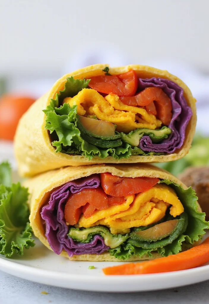 10 Healthy Recipes for Picky Eaters That Actually Work 78 10 Healthy Recipes for Picky Eaters That Actually Work - 8. Rainbow Veggie Wraps