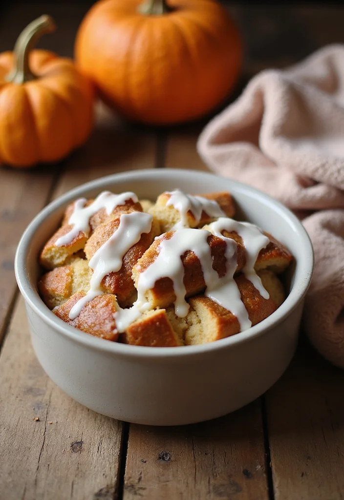 10 Hot Dessert Recipes for Cozy Evenings 34 10 Hot Dessert Recipes for Cozy Evenings - 4. Cinnamon Roll Bread Pudding