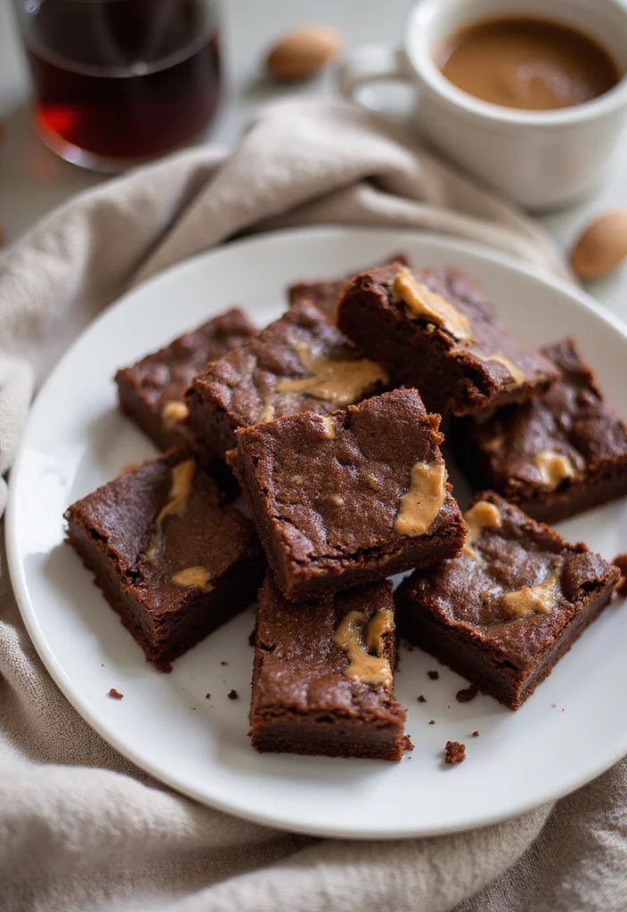 10 Hot Dessert Recipes for Cozy Evenings 45 10 Hot Dessert Recipes for Cozy Evenings - 5. Warm Chocolate Peanut Butter Brownies