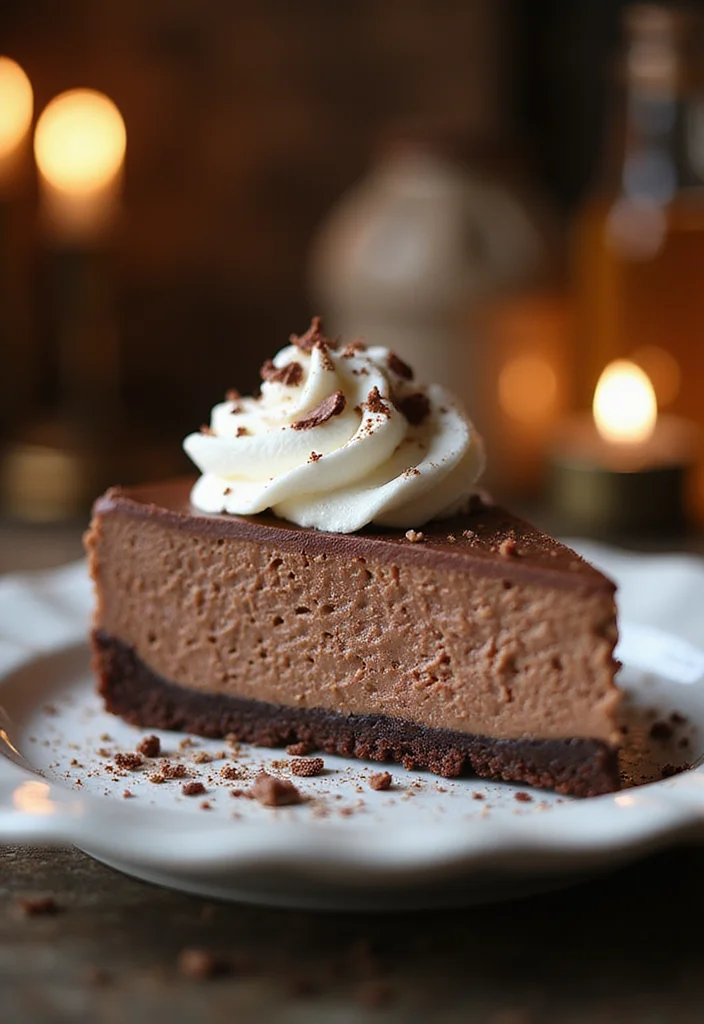 10 Hot Dessert Recipes for Cozy Evenings 89 10 Hot Dessert Recipes for Cozy Evenings - 9. Hot Chocolate Cheesecake