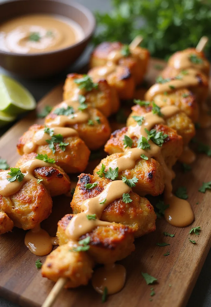 10 Keto Asian Recipes Full of Flavor 1 10 Keto Asian Recipes Full of Flavor - 1. Keto Chicken Satay Skewers