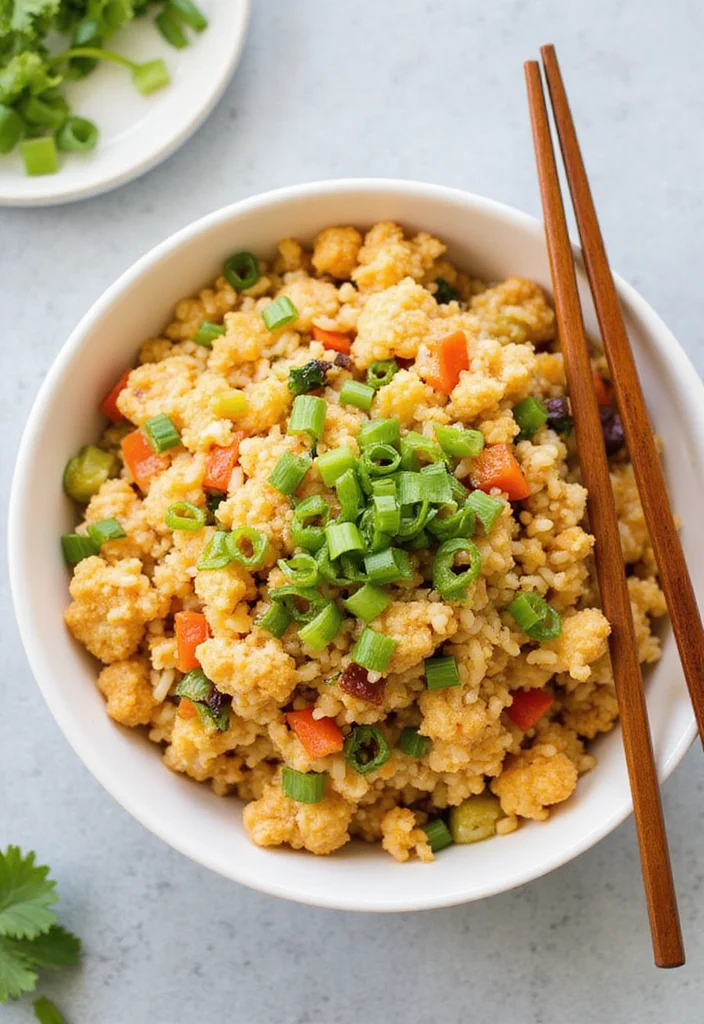 10 Keto Asian Recipes Full of Flavor 12 10 Keto Asian Recipes Full of Flavor - 2. Cauliflower Fried Rice