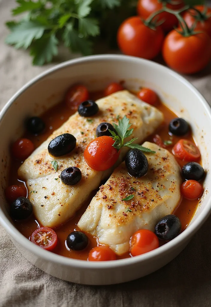 10 Keto Mediterranean Recipes for Fresh Low Carb Meals 34 10 Keto Mediterranean Recipes for Fresh Low Carb Meals - 4. Mediterranean Baked Cod