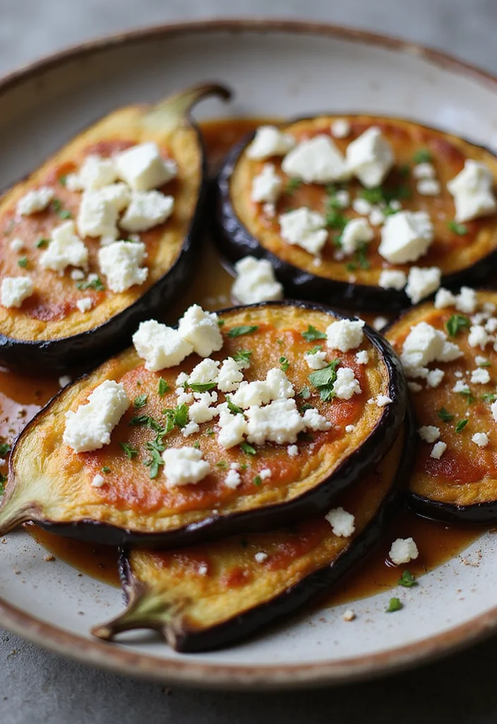 10 Keto Mediterranean Recipes for Fresh Low Carb Meals 78 10 Keto Mediterranean Recipes for Fresh Low Carb Meals - 8. Baked Eggplant with Feta