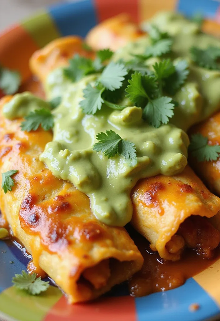 10 Keto Mexican Recipes for Bold Low Carb Meals 23 10 Keto Mexican Recipes for Bold Low Carb Meals - 3. Spicy Chicken Enchiladas with Avocado Cream