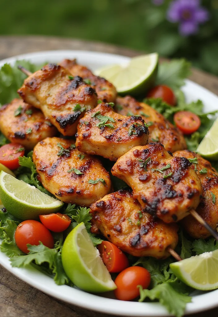 10 Keto Mexican Recipes for Bold Low Carb Meals 89 10 Keto Mexican Recipes for Bold Low Carb Meals - 9. Garlic Lime Chicken Skewers