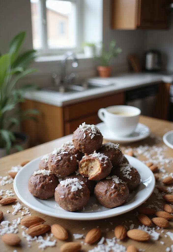 10 Keto Snack Recipes for Quick Daily Eating 23 10 Keto Snack Recipes for Quick Daily Eating - 3. Almond Joy Energy Bites