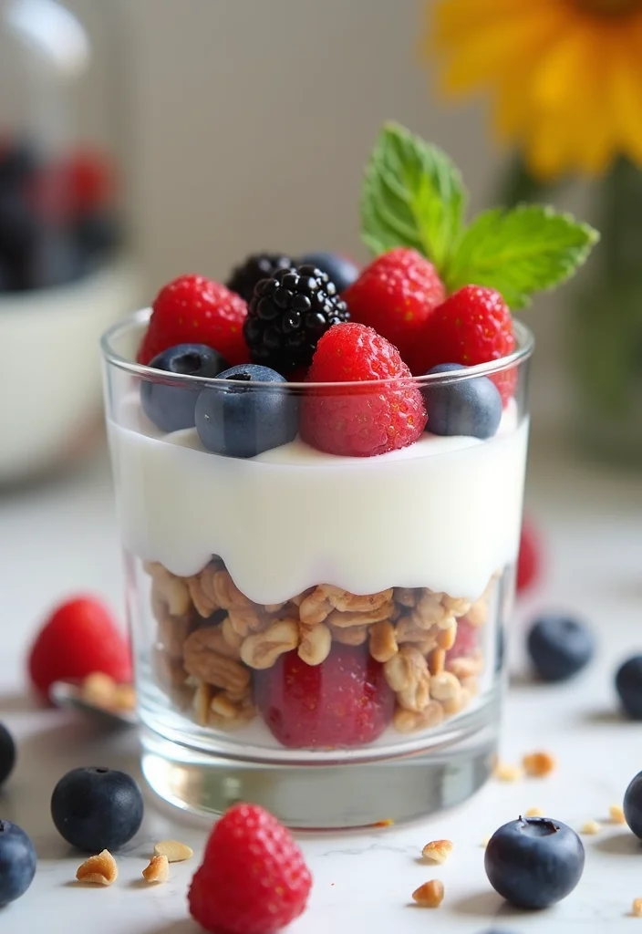 10 Keto Snack Recipes for Quick Daily Eating 89 10 Keto Snack Recipes for Quick Daily Eating - 9. Greek Yogurt Parfait