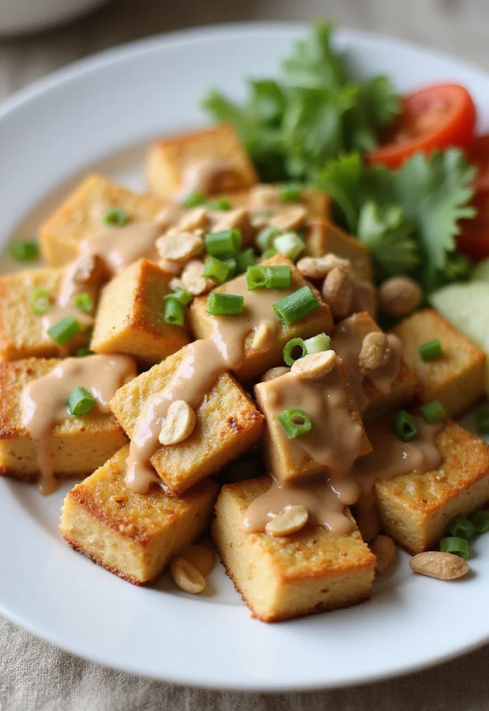 10 Keto Tofu Recipes for Plant Based Low Carb Cooking 101 10 Keto Tofu Recipes for Plant Based Low Carb Cooking - 10. Baked Tofu with Peanut Sauce