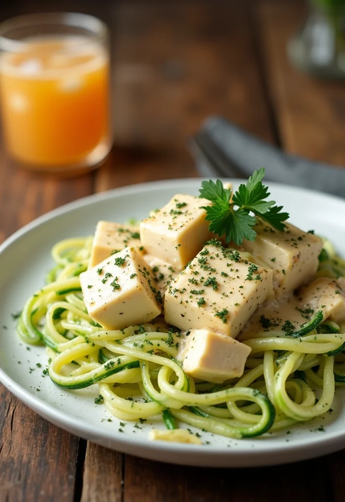 10 Keto Tofu Recipes for Plant Based Low Carb Cooking 12 10 Keto Tofu Recipes for Plant Based Low Carb Cooking - 2. Creamy Tofu Alfredo