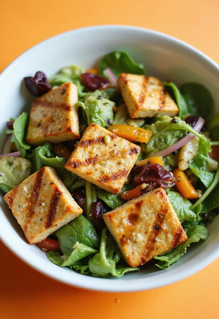 10 Keto Tofu Recipes for Plant Based Low Carb Cooking 45 10 Keto Tofu Recipes for Plant Based Low Carb Cooking - 5. Tofu Salad Bowl