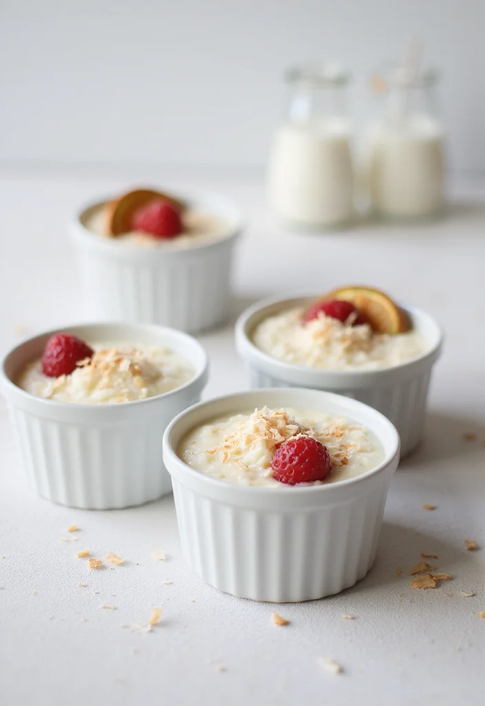 10 Ramekin Dessert Recipes Perfect for Small Servings 67 10 Ramekin Dessert Recipes Perfect for Small Servings - 7. Coconut Milk Rice Pudding