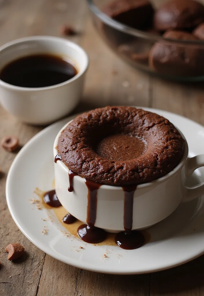 10 Single Serve Dessert Recipes Ready in Minutes 100 10 Single Serve Dessert Recipes Ready in Minutes - 10. Mocha Mug Cake