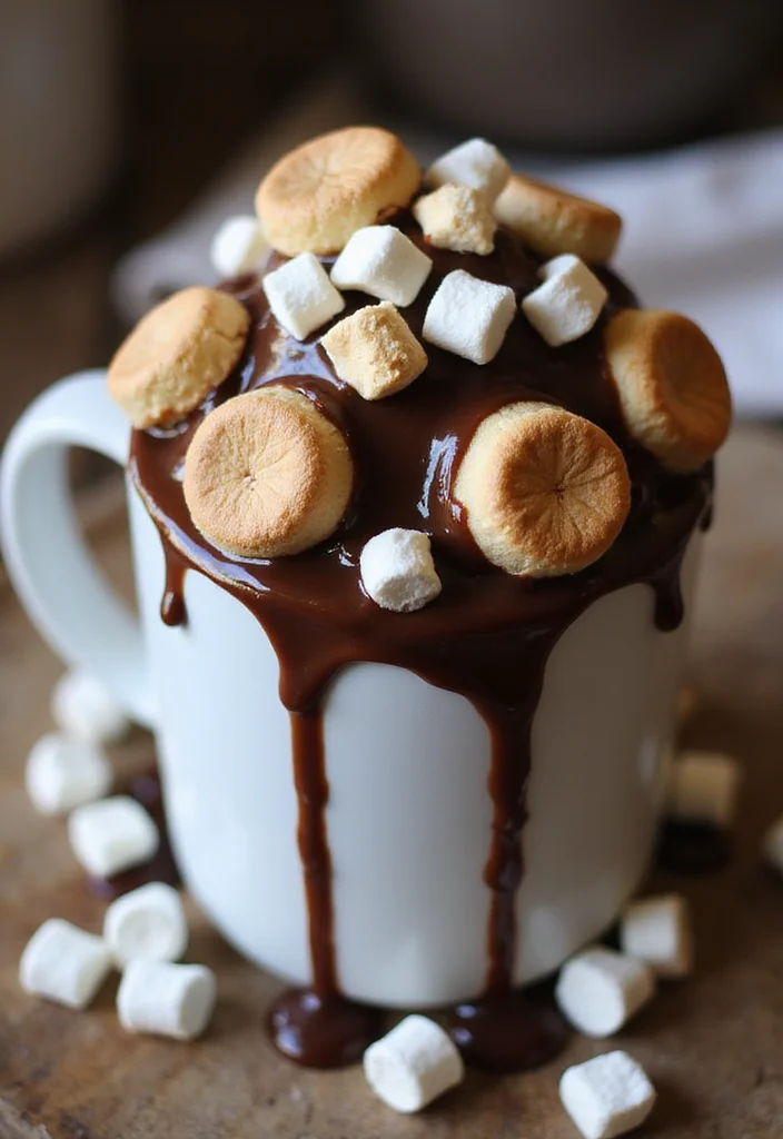 10 Single Serve Dessert Recipes Ready in Minutes 67 10 Single Serve Dessert Recipes Ready in Minutes - 7. S'mores Mug Cake