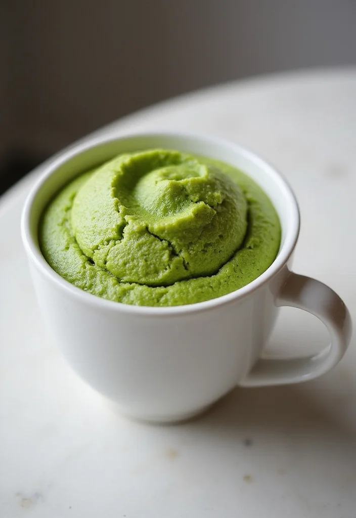 10 Single Serve Dessert Recipes Ready in Minutes 89 10 Single Serve Dessert Recipes Ready in Minutes - 9. Matcha Mug Cake