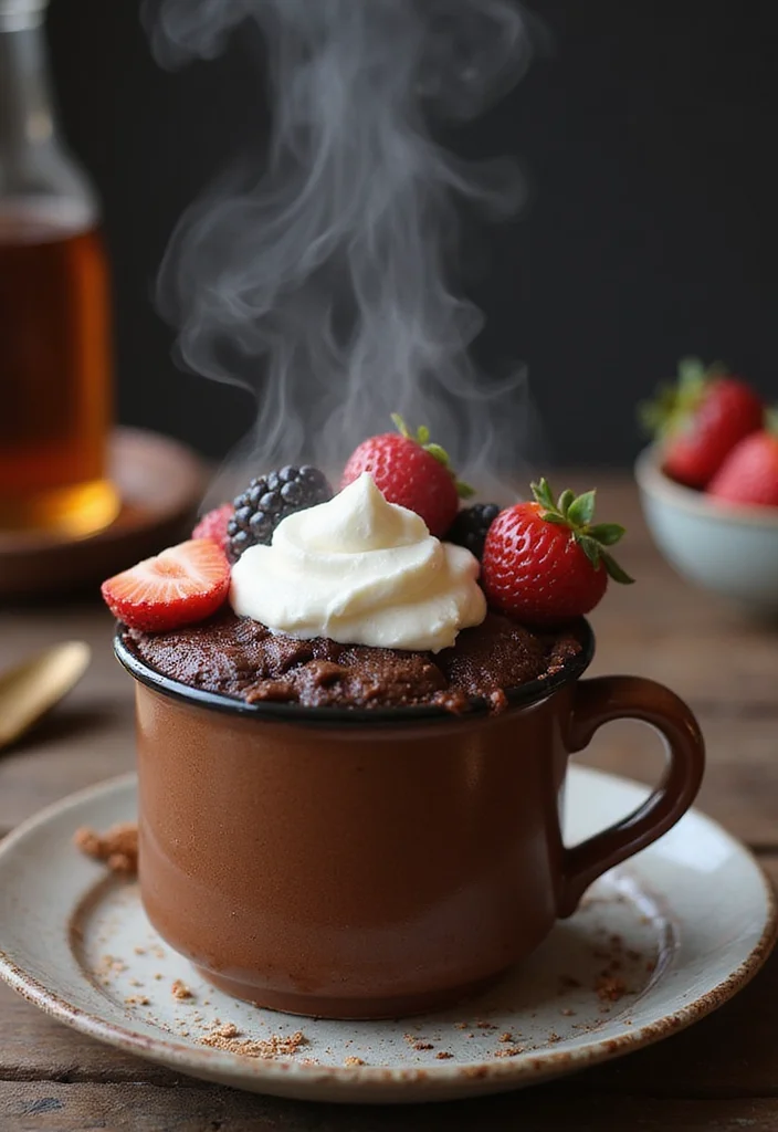 10 Small Batch Dessert Recipes for Just a Few Servings 1 10 Small Batch Dessert Recipes for Just a Few Servings - 1. Vegan Chocolate Mug Cake