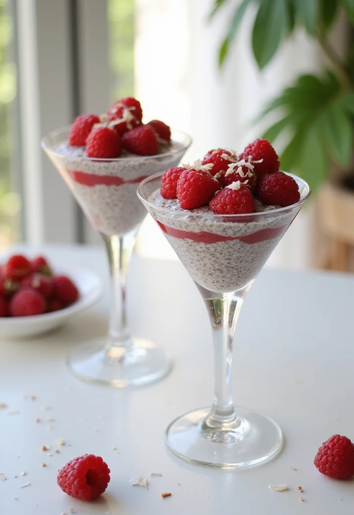 10 Small Batch Dessert Recipes for Just a Few Servings 34 10 Small Batch Dessert Recipes for Just a Few Servings - 4. Vegan Raspberry Chia Pudding