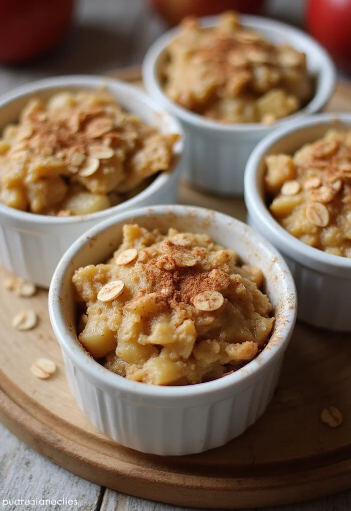 10 Small Batch Dessert Recipes for Just a Few Servings 67 10 Small Batch Dessert Recipes for Just a Few Servings - 7. Mini Vegan Apple Crumbles