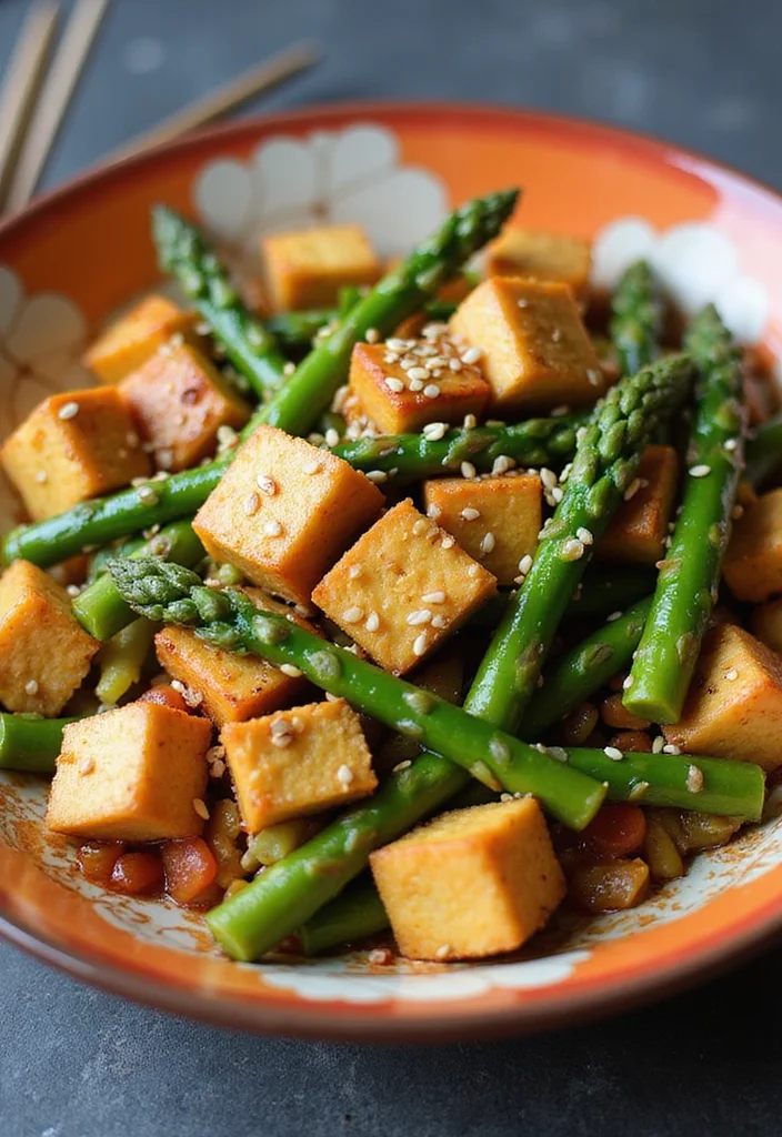 10 Vegan Asparagus Recipes for Light Flavorful Meals 45 10 Vegan Asparagus Recipes for Light Flavorful Meals - 5. Stir-Fried Asparagus with Tofu