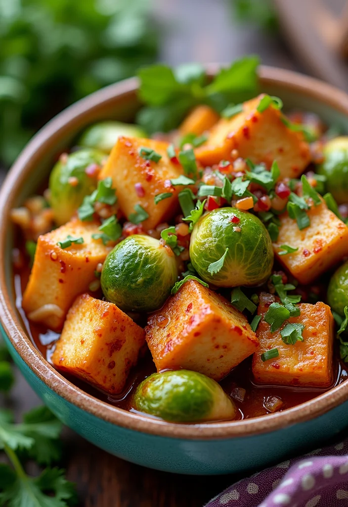 10 Vegan Brussels Sprout Recipes for Fresh Sides 67 10 Vegan Brussels Sprout Recipes for Fresh Sides - 7. Brussels Sprouts Stir-Fry with Tofu