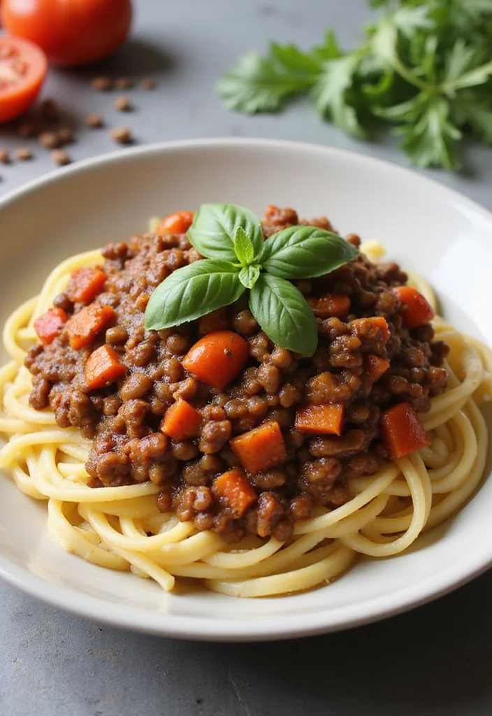 10 Vegan Pressure Cooker Recipes for Fast Meals 34 10 Vegan Pressure Cooker Recipes for Fast Meals - 4. Lentil Bolognese