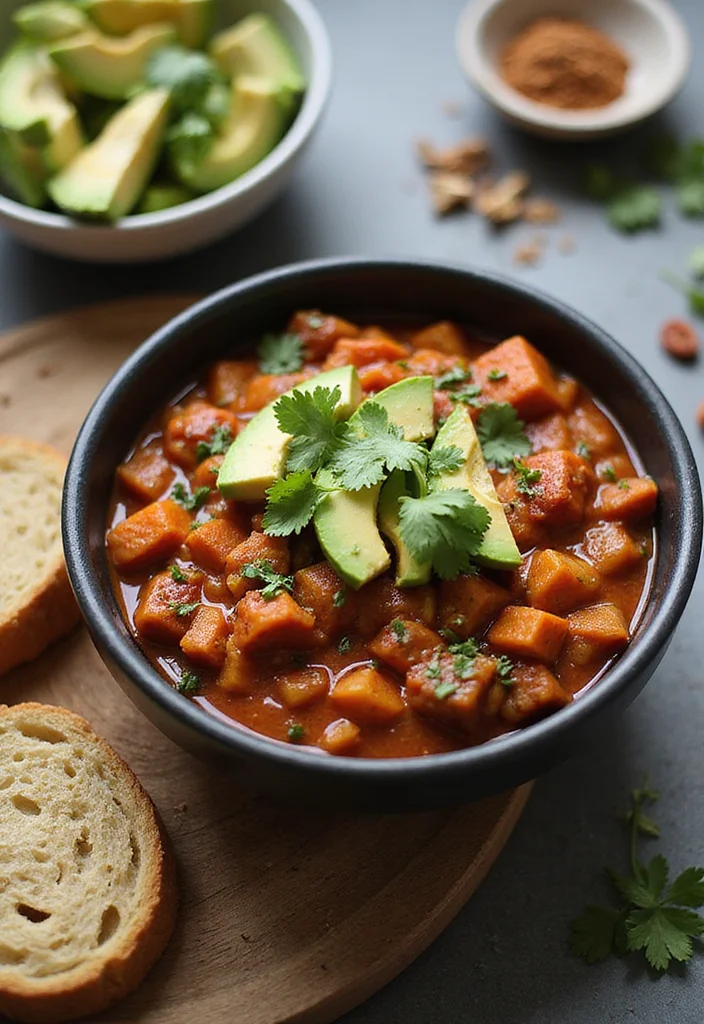 10 Vegan Pressure Cooker Recipes for Fast Meals 67 10 Vegan Pressure Cooker Recipes for Fast Meals - 7. Sweet Potato Chili