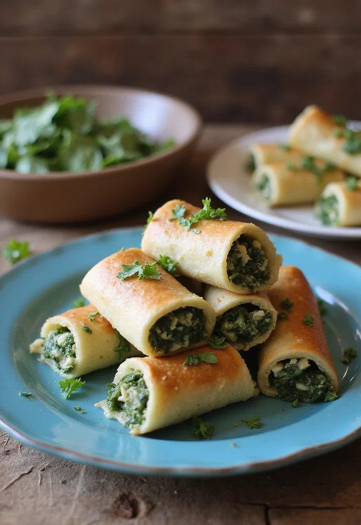 10 Vegan Puff Pastry Recipes for Simple Treats 23 10 Vegan Puff Pastry Recipes for Simple Treats - 3. Savory Spinach and Feta Rolls