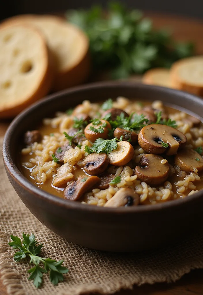 10 Vegan Wild Rice Recipes for Hearty Meals 12 10 Vegan Wild Rice Recipes for Hearty Meals - 2. Hearty Wild Rice and Mushroom Stew