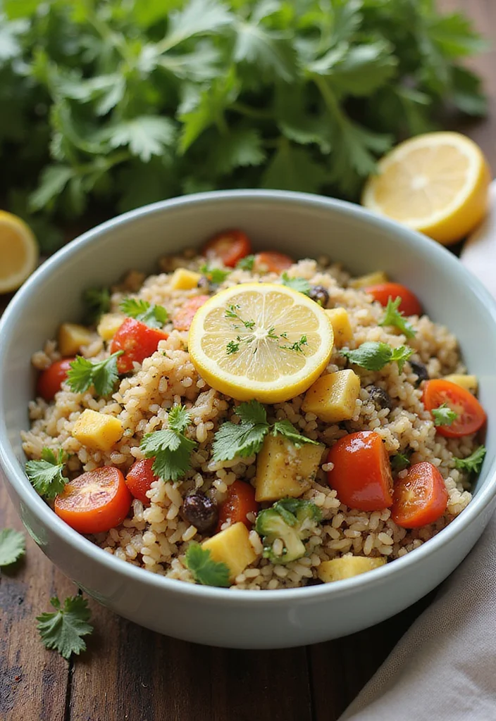 10 Vegan Wild Rice Recipes for Hearty Meals 89 10 Vegan Wild Rice Recipes for Hearty Meals - 9. Mediterranean Wild Rice Salad