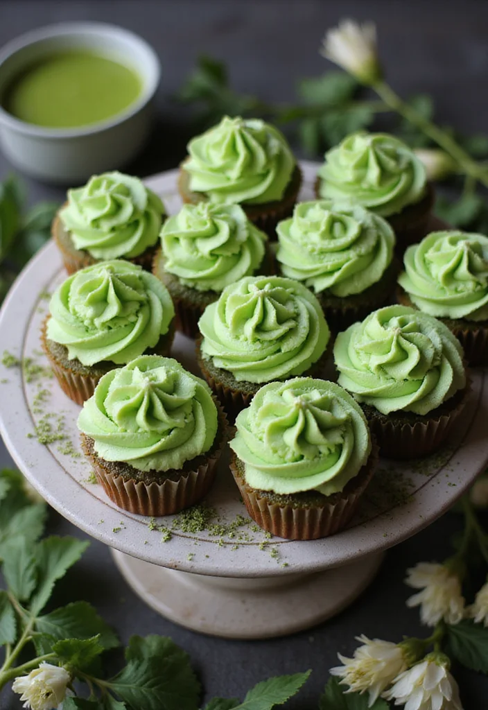 12 Award Winning Dessert Recipes to Impress Any Crowd 45 12 Award Winning Dessert Recipes to Impress Any Crowd - 5. Matcha Green Tea Cupcakes