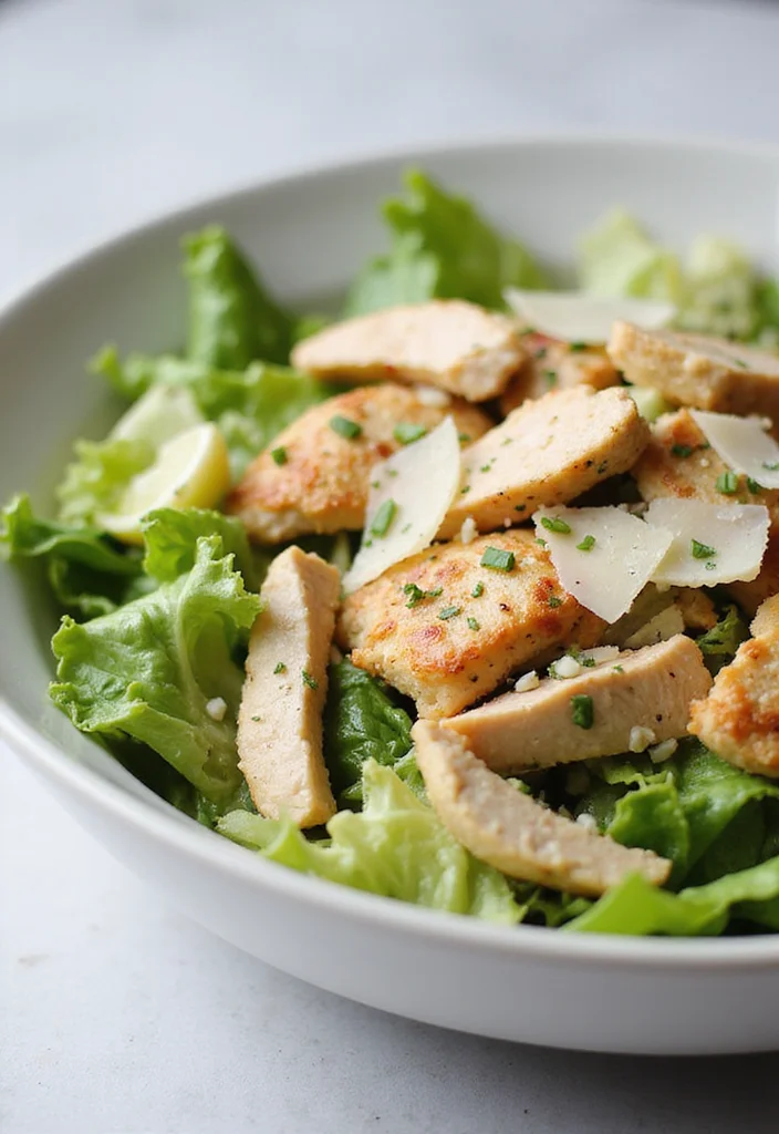 12 Easy Keto Lunch Recipes for Fast Daily Eating 111 12 Easy Keto Lunch Recipes for Fast Daily Eating - 11. Chicken Caesar Salad