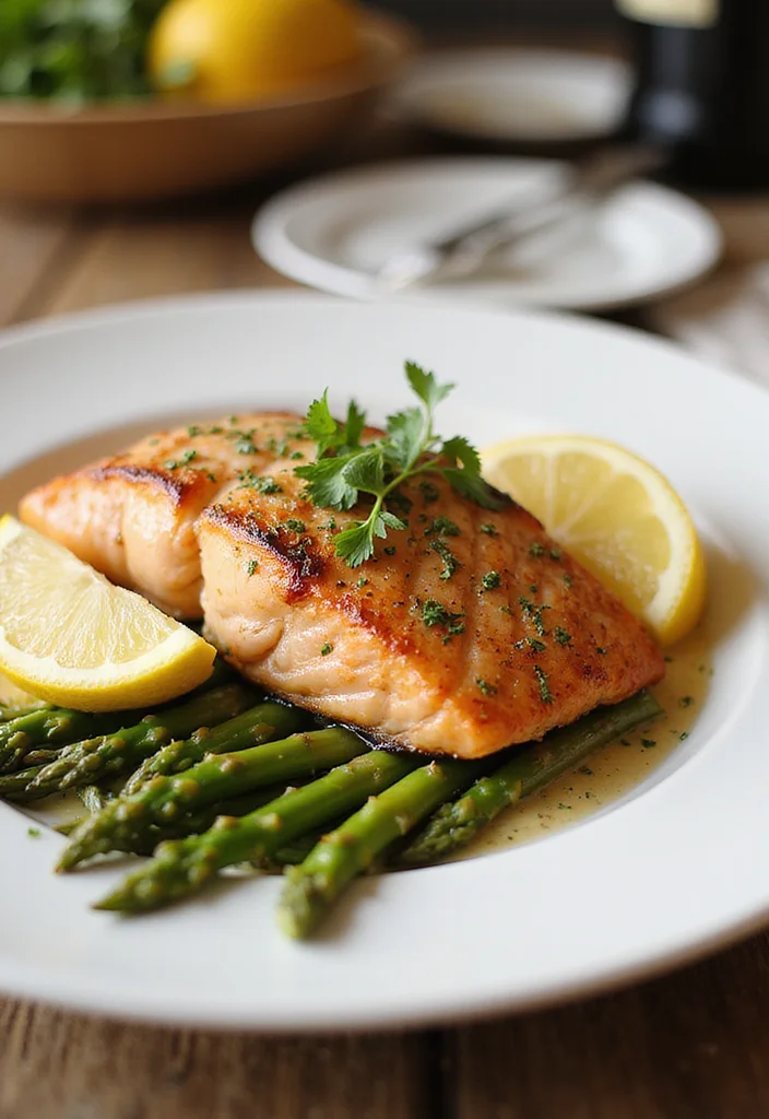 12 Easy Keto Lunch Recipes for Fast Daily Eating 122 12 Easy Keto Lunch Recipes for Fast Daily Eating - 12. Baked Salmon with Asparagus