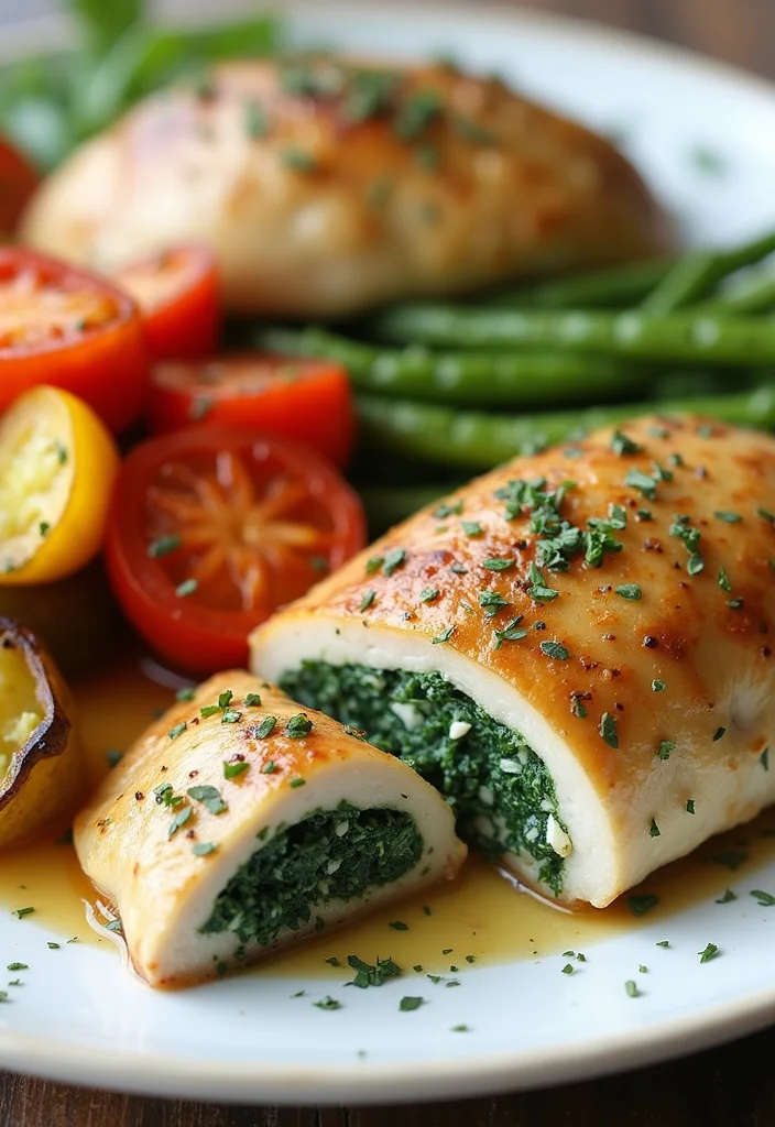 12 Easy Keto Lunch Recipes for Fast Daily Eating 45 12 Easy Keto Lunch Recipes for Fast Daily Eating - 5. Spinach and Feta Stuffed Chicken