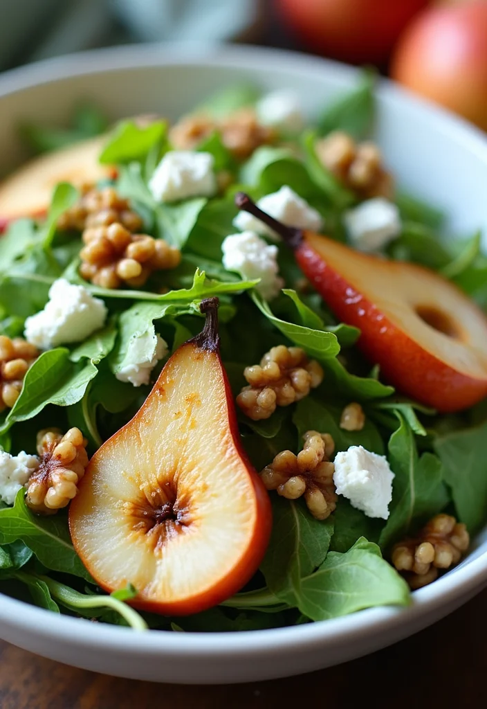 12 Elevated Dinner Recipes with Simple Upgrades 100 12 Elevated Dinner Recipes with Simple Upgrades - 10. Spiced Pear and Arugula Salad