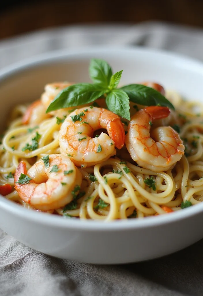 12 Elevated Dinner Recipes with Simple Upgrades 122 12 Elevated Dinner Recipes with Simple Upgrades - 12. Lemon Basil Shrimp Pasta