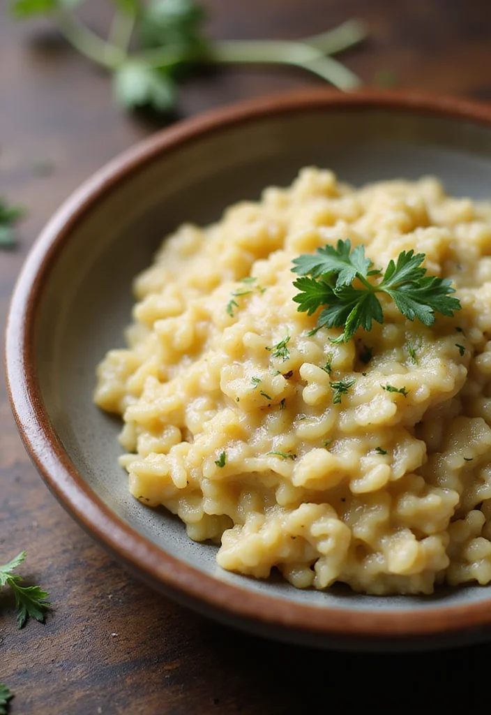 12 Elevated Dinner Recipes with Simple Upgrades 34 12 Elevated Dinner Recipes with Simple Upgrades - 4. Creamy Garlic Parmesan Risotto