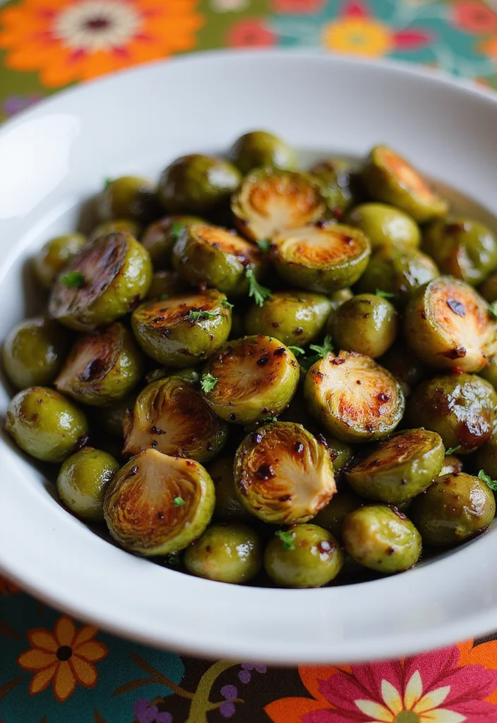 12 Elevated Dinner Recipes with Simple Upgrades 45 12 Elevated Dinner Recipes with Simple Upgrades - 5. Balsamic Glazed Brussels Sprouts